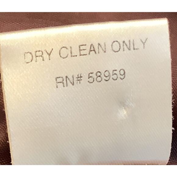 Vintage Harolds Faux Leopard Print Coat Size 6 Button Up Lined Brown USA EUC - Picture 12 of 12